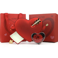 Arrow Through Heart Rose Gift Box